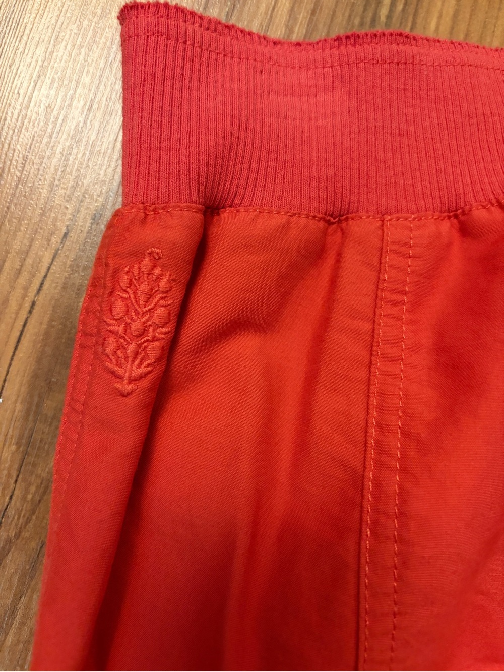 Free People Red Mesmerize Me Cargo Pants M - Picture 7 of 11